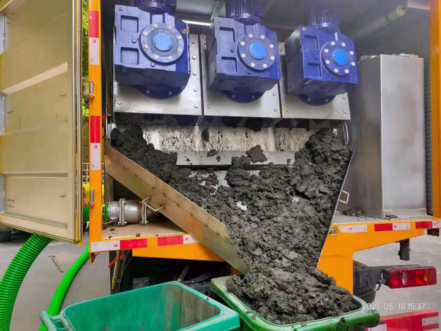 乌恰化粪池清掏城市维护站-泥浆净化干湿分离处理